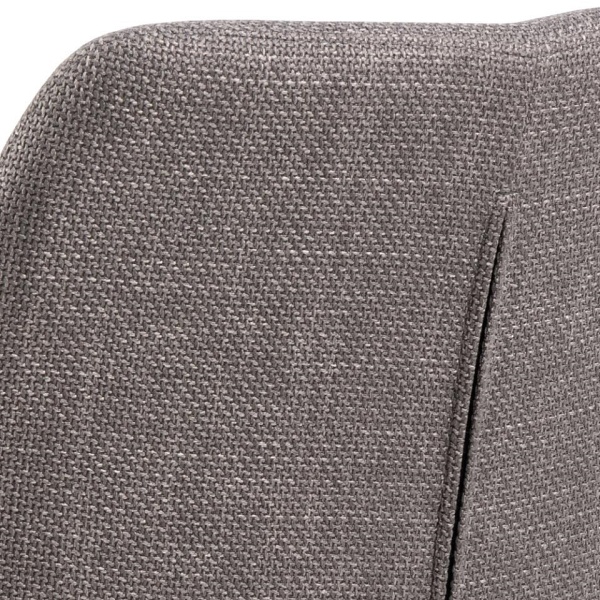 Krzesło Lizzy z podłokietnikami szare jasne - ACTONA